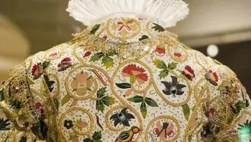 Lace collar plimoth jacket