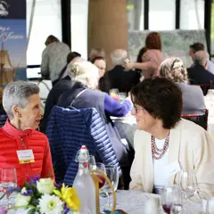 Annual meeting table conversation trustee staff