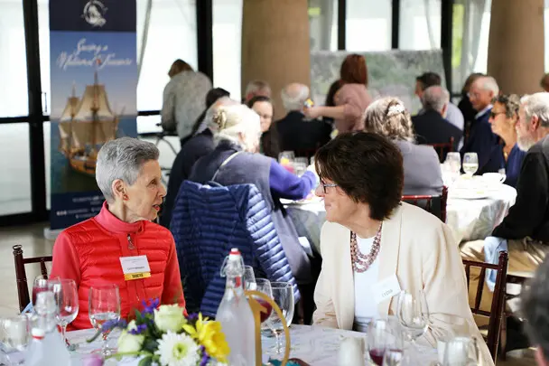 Annual meeting table conversation trustee staff
