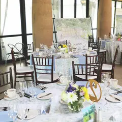 Annual meeting table settings