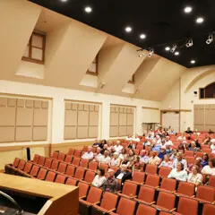 David abel presenting linn theater guests