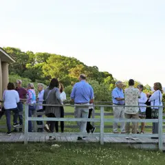 Guests boardwalk ocean view
