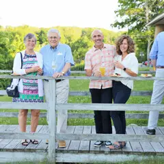 Reception couples boardwalk