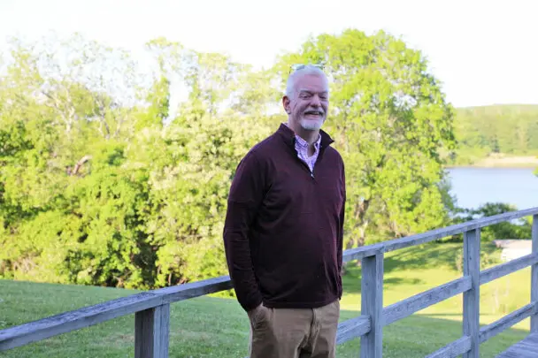 Reception guest eel river view