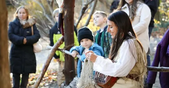 Plimoth patuxet homesite guests