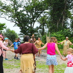 Homesite circle dance strawberry thanksgiving