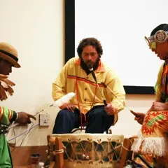 Indigenous voices series winter craft fair demonstration