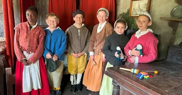 Kids plimoth patuxet pilgrims
