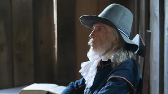 Pilgrim sitting chair fort meeting house