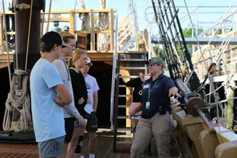 Mayflower guests main deck educator