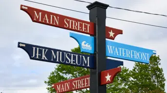 Cape cod hyannis wayfinding