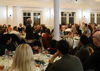 New england harvest feast thanksgiving