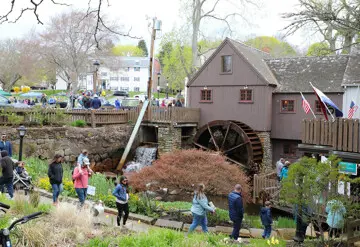 Herring run grist mill guests