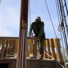 Mayflower deck maritime