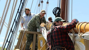 Mayflower sail preservation plymouth