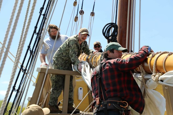 Mayflower sail preservation plymouth