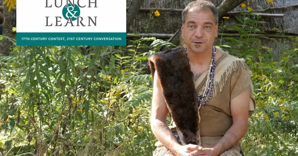 Tim Turner on the Historic Patuxet Homesite