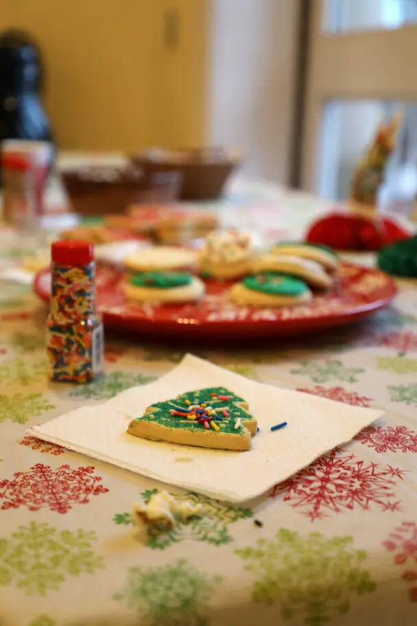 Holiday sugar cookies
