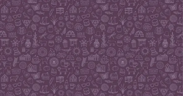 Icon header purple