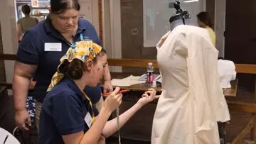 Mantua production craft center intern wardrobe