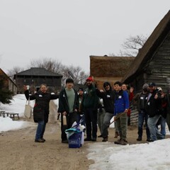 Volunteer group village