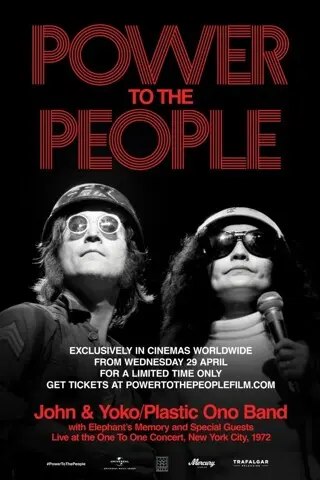 Power to the people john and yoko live in nyc