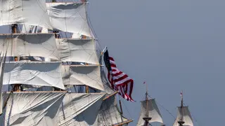 Mayflower boston parade of sail