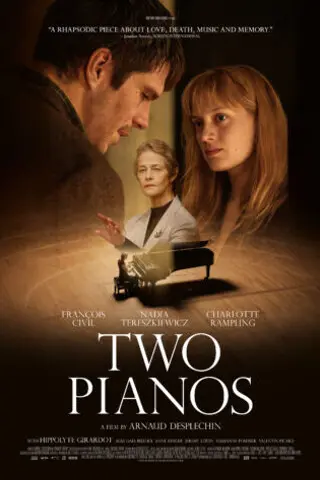 Two pianos film poster