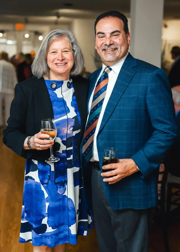 Cocktail reception davis gallery museum leadership philbrick evening