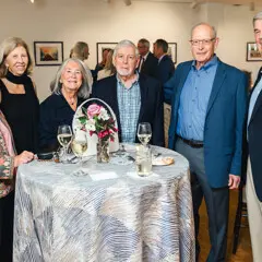 Davis gallery philbrick evening cocktail reception donors duxbury