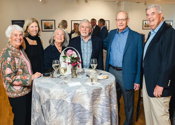 Davis gallery philbrick evening cocktail reception donors duxbury