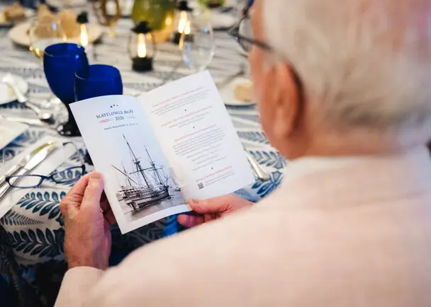 Gainsborogh hall donor dinner evening program book