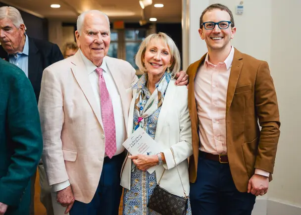 Philbrick evening donor family cocktail reception