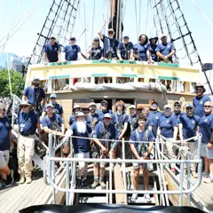 Mayflower II Crew Parade of Sail