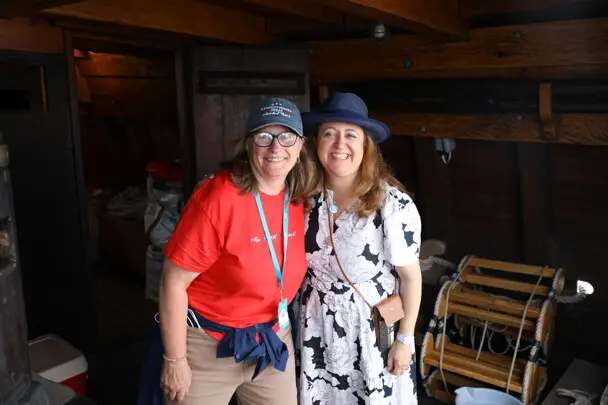 Parade of Sail Kim Van Wormer Deputy Director of Education and Public Engagement Felicia Morris Tween Decks