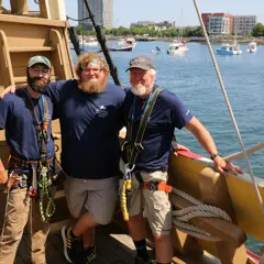 Parade of Sail Mayflower II Crew
