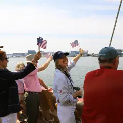 Parade of Sail Waving Flags Becky Duke