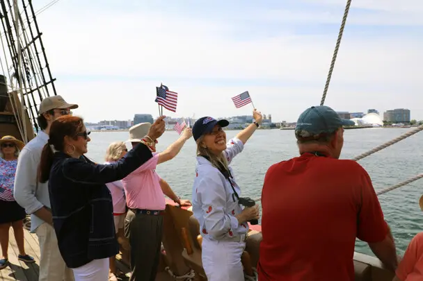 Parade of Sail Waving Flags Becky Duke