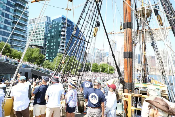 Parde of Sail Dockside Crowd 2