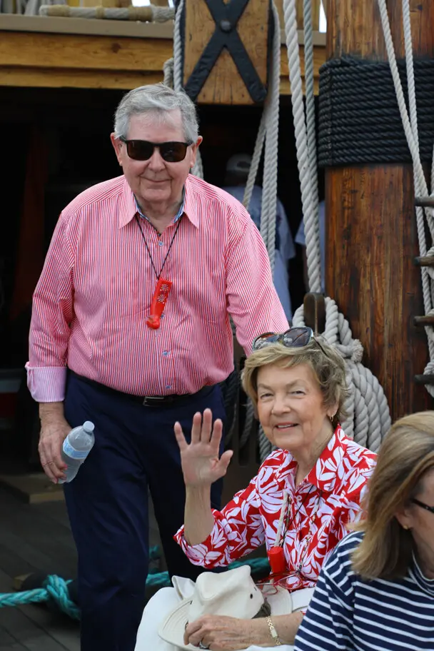 Day sail boston mayflower donor couple