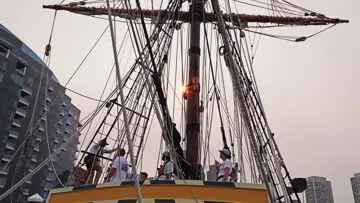 Sail boston 2026 sunset sail boston crew city skyline