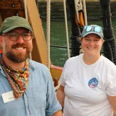 Sail boston 2026 sunset sail mayflower crew museum staff