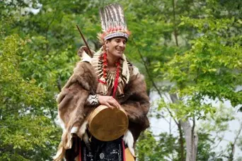 Red hawk singers dancers