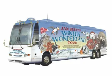 Jan brett tour bus